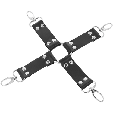 Manette BDSM in Pelle di Qualità con Cinturini Regolabili
